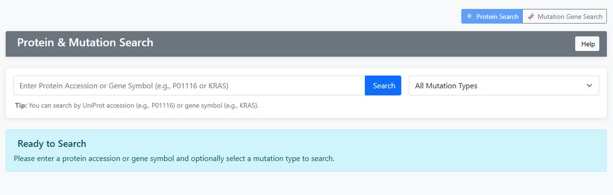 Tool 4 Protein Search Interface