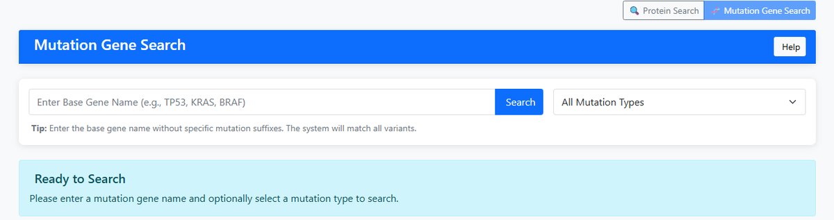 Tool 4 Mutation Search Interface