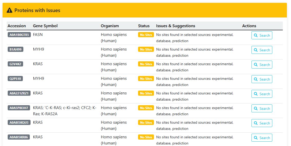 Tool 6 select protein